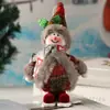Decoraciones Navideñas Nuevas Transfronterizas Creativo Colgante de Campana y Anciano Árbol de Navidad Pequeños Adornos Colgantes Muñeca de Pie