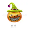 Globo de Película de Aluminio de Araña Negra de Halloween Fiesta de Vacaciones Calavera Caramelo Decoración de Globo de Papel de Aluminio