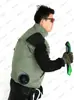 Ropa de Trabajo con Aire Acondicionado Nueva de Verano, Ropa Casual y Cómoda para Hombres y Mujeres con Ventiladores, Ropa de Protección Laboral Refrigerante y Reductora de Temperatura