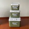 Tres piezas, cuatro piezas, cinco piezas, traje transporte cadena de frío, caja portátil conservación fresca, caja refrigeración, puesto exterior, doméstico