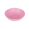 Plato de paja de trigo, tazón de arroz creativo para el hogar resistente a roturas, tazón para sopa, tazón de plástico para frutas y bocadillos en la sala de estar, plato para huesos de mesa