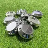 Tapa de buje de rueda de triciclo cubierta de neumático cubierta de polvo cubierta de rueda de aluminio tapa de buje de rueda de coche de pasos viejo eléctrico de cuatro ruedas