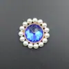 Novos Acessórios de Liga Metálica com Anel Único, Pedra Preciosa Incrustada com Pérolas, Acessórios de Liga Metálica para Carro, Sapatos, Roupas, Bolsas, Fitas Caseiras