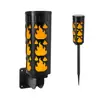 Luces solares para césped, luces decorativas para jardín exterior, luces de patio, luces de montaje en suelo, luces a prueba de lluvia con filamento de tungsteno para villa, luces de paisaje