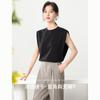 [Hengjia CF] Camiseta sin mangas de algodón fresca de secado rápido con hombro de ángulo recto para mujer