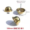 Remaches para Puertas Rurales de Acero Inoxidable Clavos Redondos Grandes para Puertas Clavos Amarillos Remaches para Puertas de Patio Remaches de Burbuja Bronce Antiguo Carrito de Comida Estilo Chino