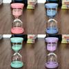 Ampulheta temporizador anti-queda crianças estudante gestão tempo dispositivo ampulheta Macaron minuto temporizador areia movediça ornamentos