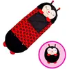 Saco de Dormir Infantil de Dibujos Animados, Saco de Dormir Infantil con Almohada de Animal, Saco de Dormir Infantil, Saco de Dormir Plegable Anti-Patadas, Mayoreo