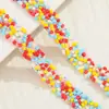 Cilindro de resina de color tira de taladro mezclada adhesivo de doble cara adhesivo termofusible ancho 1.5cm pegatina de cristal accesorios para bolígrafo de taladro