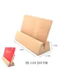 Portatarjetas Postales de Madera, Soporte para Tarjetas, Base de Madera Maciza, Soporte para Calendario, Portamenús, Soporte para Tarjetas de Mesa, Soporte de Exhibición, Portanotas, Letrero de Pie