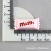 Accesorios de Resina DIY Pasador Pegamento Cremoso Divertido m Bean Funda para Teléfono Móvil Accesorios de Caramelo Pasador de Expresión Material para Accesorios de Cabello