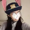 Zootopia Judy Coelho Policial cos Desenho Animado Orelhas Longas Coelho Bonito Lolita Chapéu Chapéu de Sol