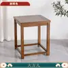Silla Redonda de Madera Maciza China Juego de Tres Piezas Silla de Gran Tutor Silla de Mesa de Té Combinación Silla de Anfitrión Antigua Silla Sombrero de Funcionario Silla de Té