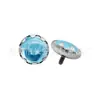 F136 Aleación de Titanio Borde Serrado Liso Zircón 5A Clavo para Hélice Auricular Clavo para Labio Implante Grado G23 Titanio Joyería para Piercing Clavo para Oreja