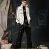 2026 Primavera/Otoño Nuevo Retro Americano Raya Cruzada Letra Cuello Alto Sudadera con Capucha Hombres Mujeres Holgada Chaqueta con Cremallera Moderna