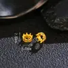 Coroa Pequena Espaçadora Banhada a Ouro Prata S925 por Toda Parte para Joias Artesanais DIY, Acessório de Pulseira Prateado Moderno de Alta Qualidade