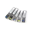 Módulo Óptico SFP de 1.25G Gigabit Monomodo Fibra Única 20KM Compatible con H3C Ruijie LCSC Puerto Cuadrado 10G40G100G
