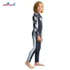Traje de Buceo Dive&Sail para Niños 1.5mm Hombres Engrosado Cálido de una Pieza Manga Larga Prueba de Frío Snorkel Surf Traje contra Medusas