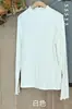 Camiseta de Manga Larga con Volantes para Niña, Estilo Nuevo Otoño 2026, Tallas Mediana y Grande, con Lazo 3D, Top para Conjunto de Otoño
