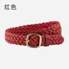 Cinturón Tejido Nuevo Hecho a Mano Transfronterizo para Mujer, Cinturón Decorativo Vintage de Moda para Vestidos, Faja para Cintura sin Perforaciones para Niñas