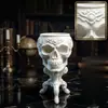 Cena Mini Impressa em 3D de Novo Modelo Transfronteiriça Estilo Gótico Vaso Caveira Ornamento de Arte, com Design de Suporte para Flores