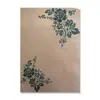 Papel de Envoltura Nuevo Estilo Jardín de Ensueño Ramo de Flores Papel de Pintura al Óleo Elementos de Flores de Peonía Materiales para Floristería Empaque
