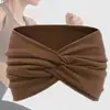 Diadema Deportiva Bohemia Europea y Americana para Mujer con Ala Ancha Diadema para Yoga Fitness Elástica Peso para el Cabello Diadema para Correr Deportes