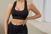 Conjunto de Ropa Deportiva Transfronteriza, Sujetador Push-Up para Entrenamiento de Carrera, Ropa de Secado Rápido, Ropa de Yoga para Mujer, Chaleco Deportivo de Verano de Alta Gama