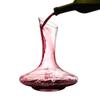 Decantador Doméstico con Asa Estilo Europeo Vidrio Grande Jarra de Vino Extranjera de Gama Alta Divisor de Vino Set de Vino 1.5L Logo Personalizado
