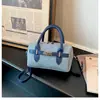 Nova Bolsa Boston Pequena para Mulheres 2026, Estilo Suave e Delicado, Bolsa Almofada de Mão com Fechadura, Bolsa Transversal Versátil para o Dia a Dia