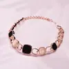 Design Original Exportação Novo Produto Folha de Acrílico com Pedra da Lua Olho de Gato Artificial Quadrado Geométrico Diamante Pulseira