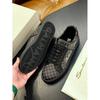 Alta Costura Nueva Moda Marca de Tendencia 2024 Primavera/Verano Zapatos Casuales para Hombre con Cordones Deportivos Versátiles de Caña Baja Zapatillas de Suela Gruesa a Cuadros