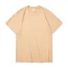 2302 Camiseta de Verano de Manga Corta Personalizada de Fábrica, Camisa Cultural de Algodón Puro Personalizada, Camisa de Marca de Moda de Corte Holgado para Publicidad con Logo Impreso