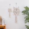 Amazon Coruja Personalizada Pendente de Decoração de Parede Decoração de Parede Boêmia Borla de Fio de Algodão Tecida à Mão Pendurador de Parede