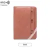 Nuevo Retro Transfronterizo Porta Pasaporte Antirrobo RFID para Hombre y Mujer Billetera Portátil para Pasaporte Porta Tarjetas Antimagnético Bolsa para Identificación