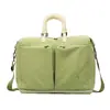 Bolsa de Viaje Transfronteriza de Aspecto Elegante Color Sólido Bolsa de Equipaje Fitness Portátil Bolso Cruzado Se Puede Usar como Maleta Versión Coreana para Salir Ligero