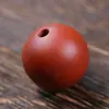 Cuentas de Pulsera de Arcilla Púrpura Yixing, Adornos para Mascotas de Té, Cuentas de Buda Dahongpao Hechas a Mano, Pulsera Pixiu, Pieza Decorativa para Hombres y Mujeres