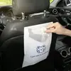 Sacos de Lixo Adesivos para Alunos do Ensino Fundamental, Especificamente para Carteiras Escolares, Dormitórios, Escritórios, Mesas e Carros, Sacos de Limpeza Autoadesivos