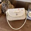 Bolsa Cruzada Primavera 2026 Versátil de Alto Nivel Nicho Dulce-Cool Moño Bolso de Hombro para Mujer