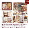 Série Quente de Natal Estilo Simples Pequenos Presentes de Natal Planner Conjunto de Caixa de Presente Materiais de Planner para Meninas Artísticas