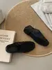 Zapatos de Tejido a Mano Huecos de Alta Calidad, Nuevo Modelo de Verano 2026, Sandalias Planas de Malla de Gama Alta