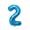 Globo digital de 16 pulgadas del 0 al 9 para Año Nuevo, luna llena, fiesta de cumpleaños, decoración, globo de película de aluminio degradado, venta al por mayor