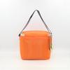 Fabricante Personalizado Amazon Laranja Tecido Oxford Isolado Bolsa de Gelo Costurada Bolsa de Almoço Promocional Bolsa de Almoço com Ombro
