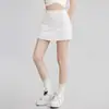 Ropa de Yoga Transfronteriza al por Mayor Verano Nuevo Anti-exposición Pantalones Falda Deportiva Adelgazante Fitness Tenis Falda Corta Dropshipping
