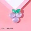 Fruta Transparente Hecho a Mano DIY Pegamento de Crema Pasador Cuerda para el Cabello Pinza para el Cabello Funda para Teléfono Móvil Pegatina para Vaso de Agua Accesorios de Resina