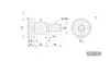 Parafuso Hexagonal com Pino Pivotante de Aço Inoxidável CBDR FCBDR6 8 10 12-8 9 10 12 15 20