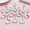 Chaveiro de Gato em Acrílico Desenho Animado Fofo Decoração de Bolsa Sapato Crocs Acessório DIY Materiais para Acessório de Cabelo