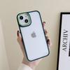 Adecuado para funda de teléfono móvil Iphone18, Marco de lente electrochapado acrílico, Cubierta protectora anticaídas de botón metálico Apple 17 Xr