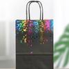 Atacado de fábrica saco de presente love com bronzear sacola de compras de papel kraft saco de embalagem para levar comida saco de doces em estoque