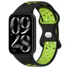 Adecuado para Pulsera Xiaomi Mi Band 8/9/10Pro y Correa de Pulsera de Silicona Transpirable de Doble Color Redmi Watch 4/5/6